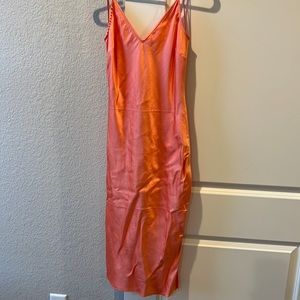 Express midi slip dress